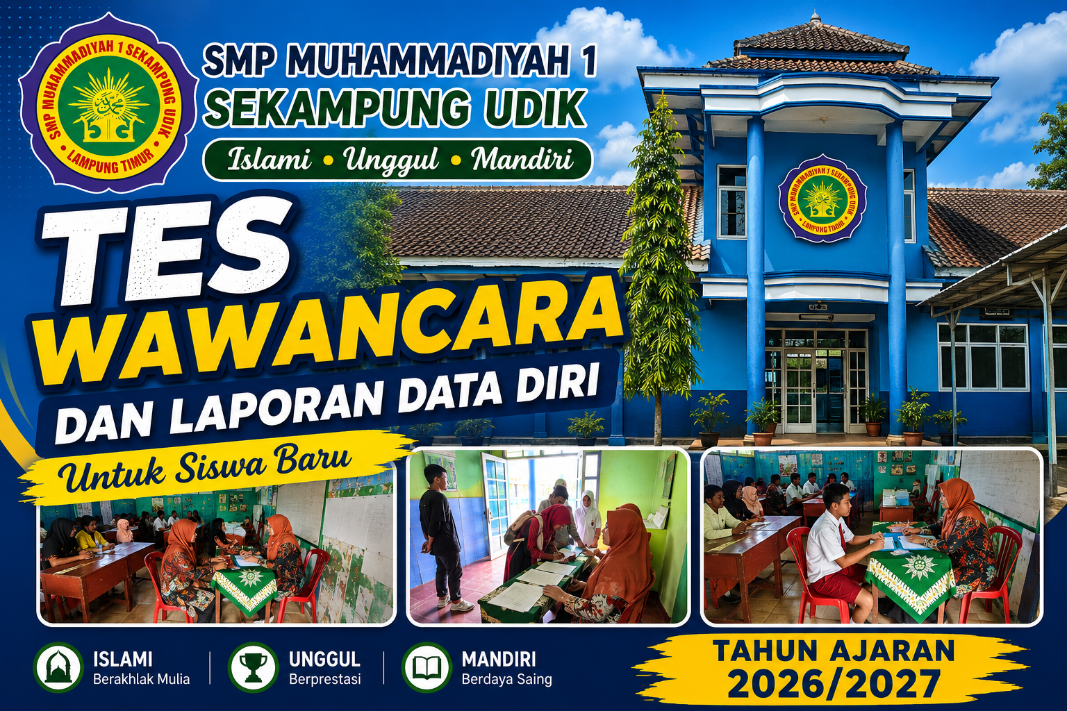 Pelaksanaan Tes Wawancara dan Data Diri
