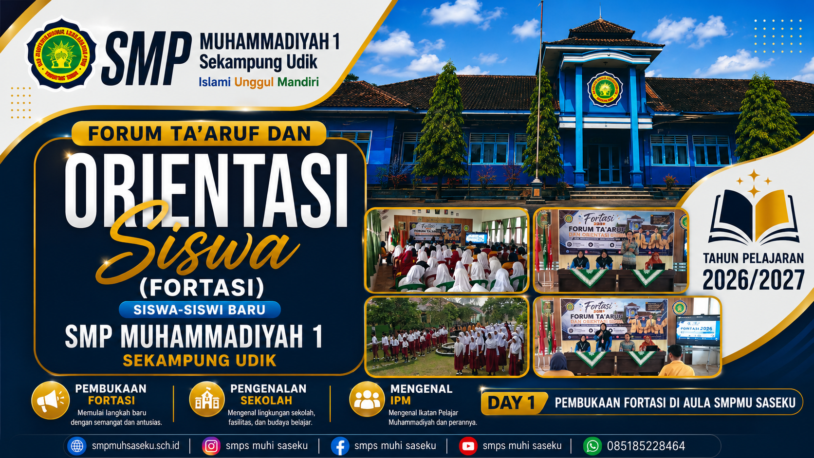 FORUM TA'ARUF DAN ORIENTASI (FORTASI) DAY 1